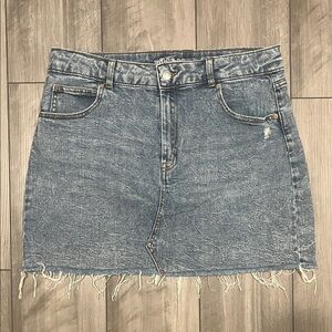 Wild Fable Denim Mini Skirt - Light Blue